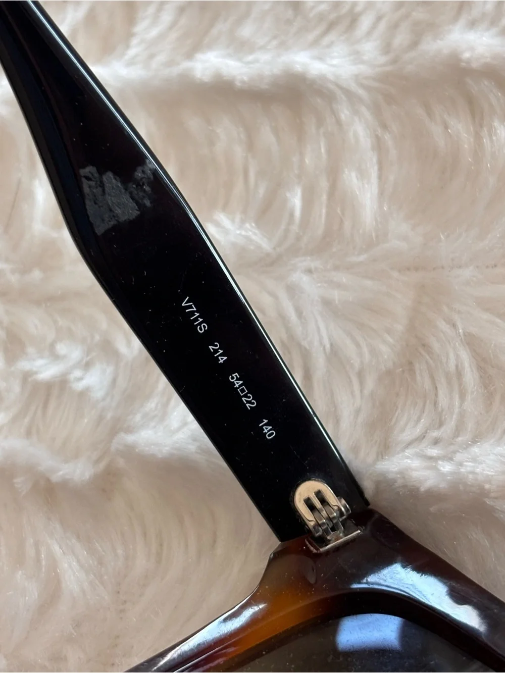 Valentino Tortoiseshell Rectangular Sunglasses - Brown Lenses